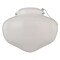 Westinghouse Ceiling Fan -Light Kit LED Schoolhouse White Fnsh White Opal Glass Damp 7785300 - alternate 1